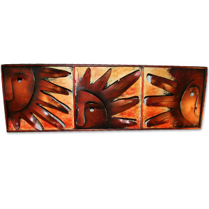 3 Suns Wall Hanging