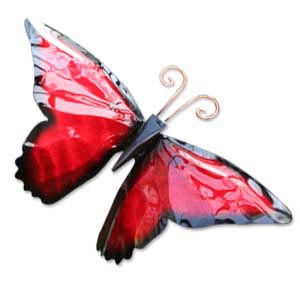 Enameled Copper Butterfly