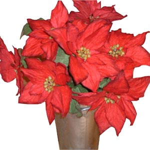 Paper Poinsettas